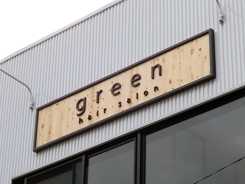 GreenHairSalon